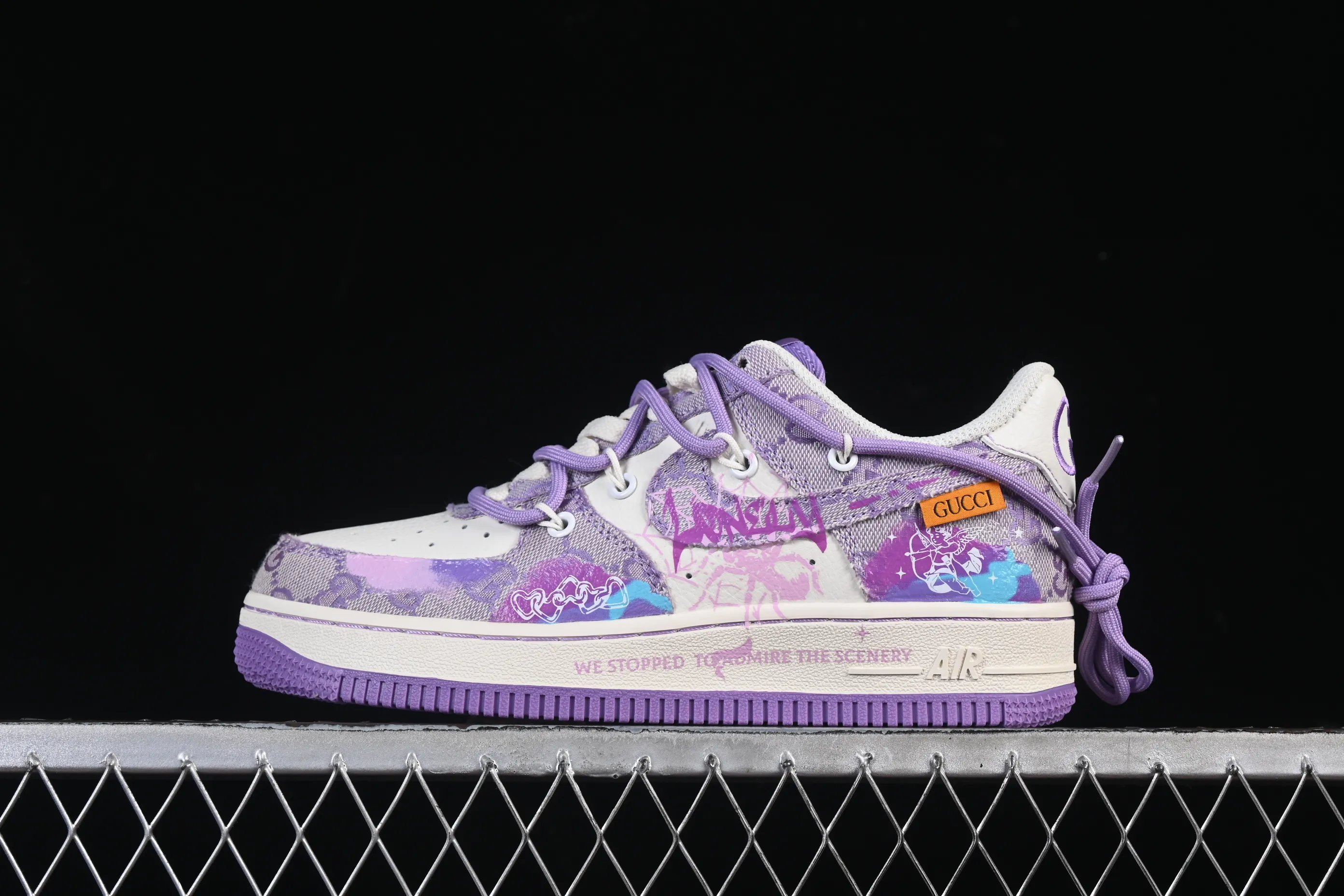 All categories Nk Air Force 1 Air Force series Nk Air Force 1 Low Air Force low-top Nike Air Force 1'07 Low "Dreaming" Hand-painted graffiti Love the sky and weave dreams Air Force 1 low-top casual sneakers BD7700-202
